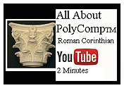 youtube video all about polycomp roman corinthian capitals