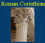 Roman Corinthian Columns Smooth and Fluted