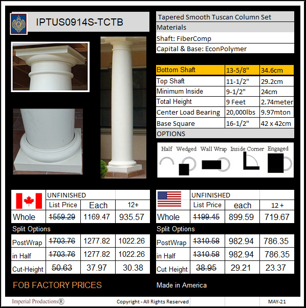 IPTUS0914S-TCTB Price Card